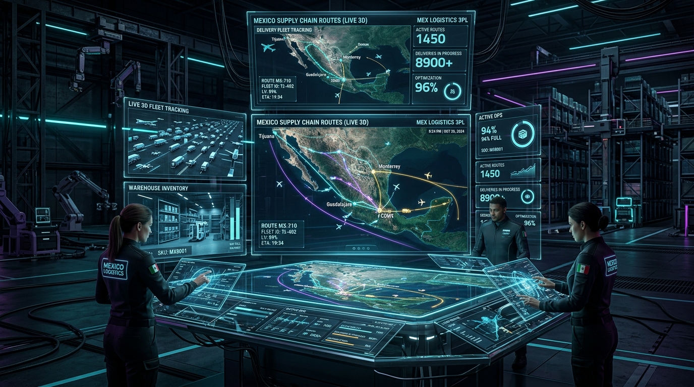 Centro de Control Logístico y Telemetría CIL 360° en México